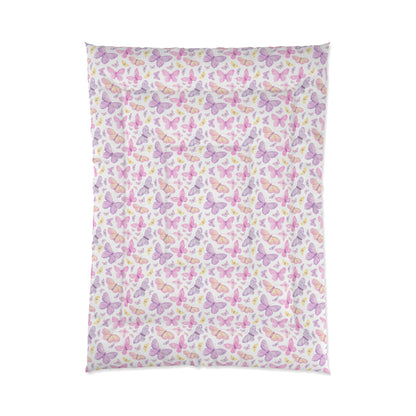 Pastel Butterfly Dreams Basic Bedding Set