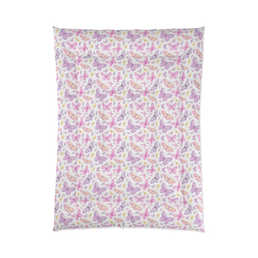 Pastel Butterfly Dreams Comforter