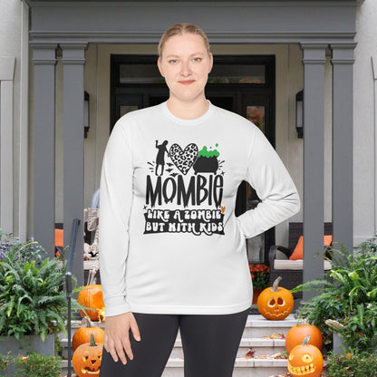 Mombie Like A Zombie But With Kids Adult Long Sleeve Tee