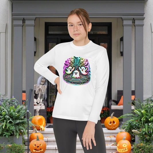 Neon Boo Youth Long Sleeve Tee