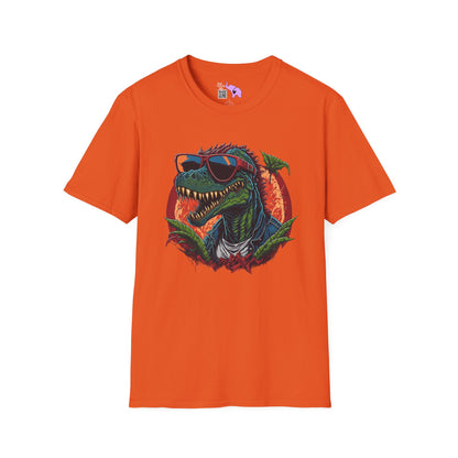 Cool Dinosaur Adult T-shirt
