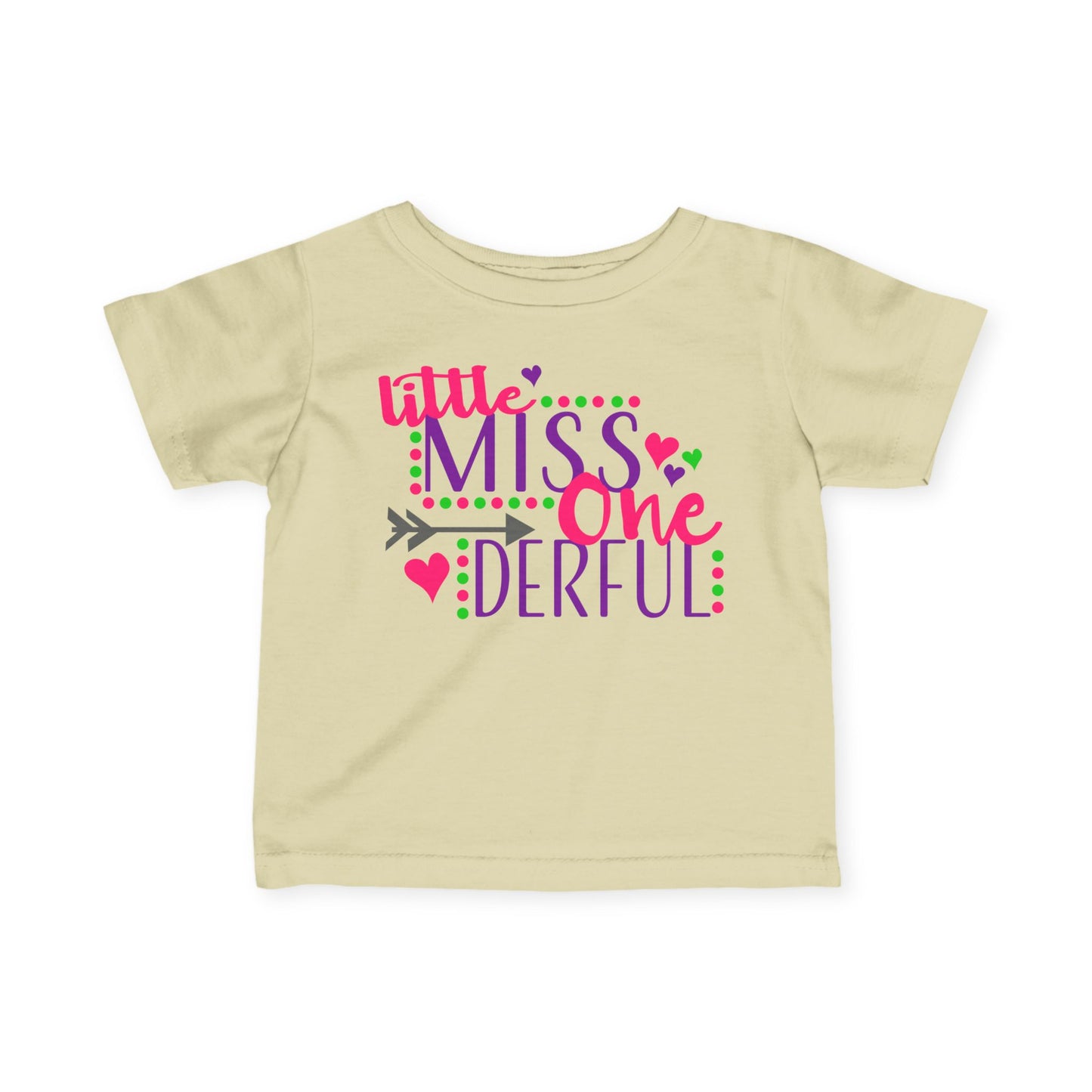Little Miss One-Derful! Infant Soft T-Shirt