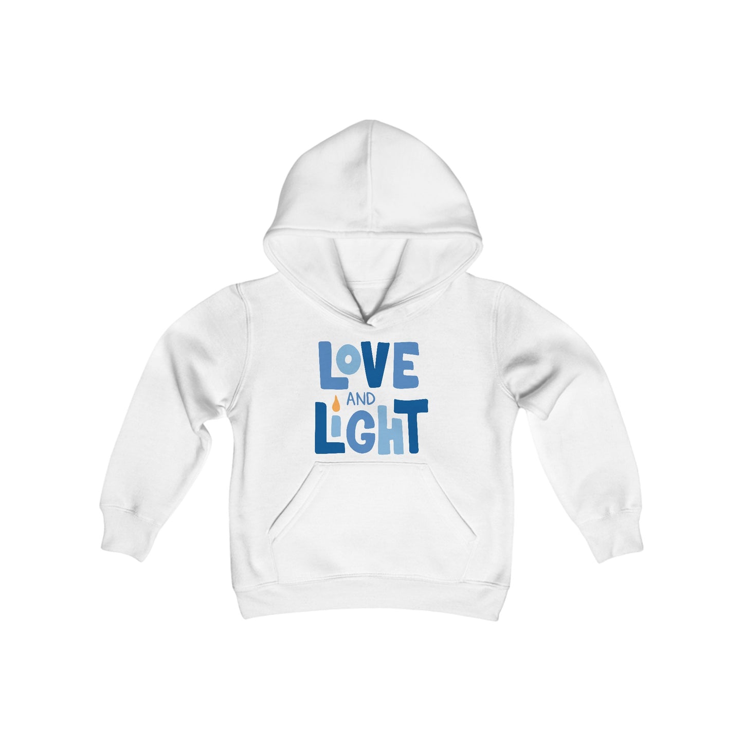 Hanukkah Love & Light 2 Youth Hoodie