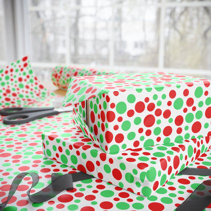 Merry Spots Wrapping Paper