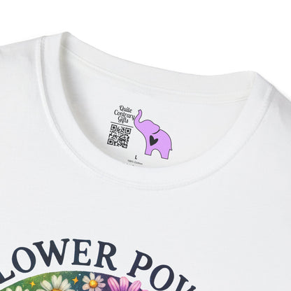 Flower Power Forever Adult T-shirt