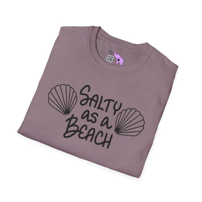 Salty As A Beach Adult T-shirt