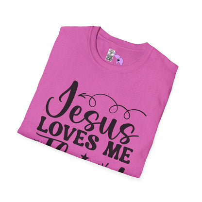 Jesus Loves Me This I Know Adult T-shirt