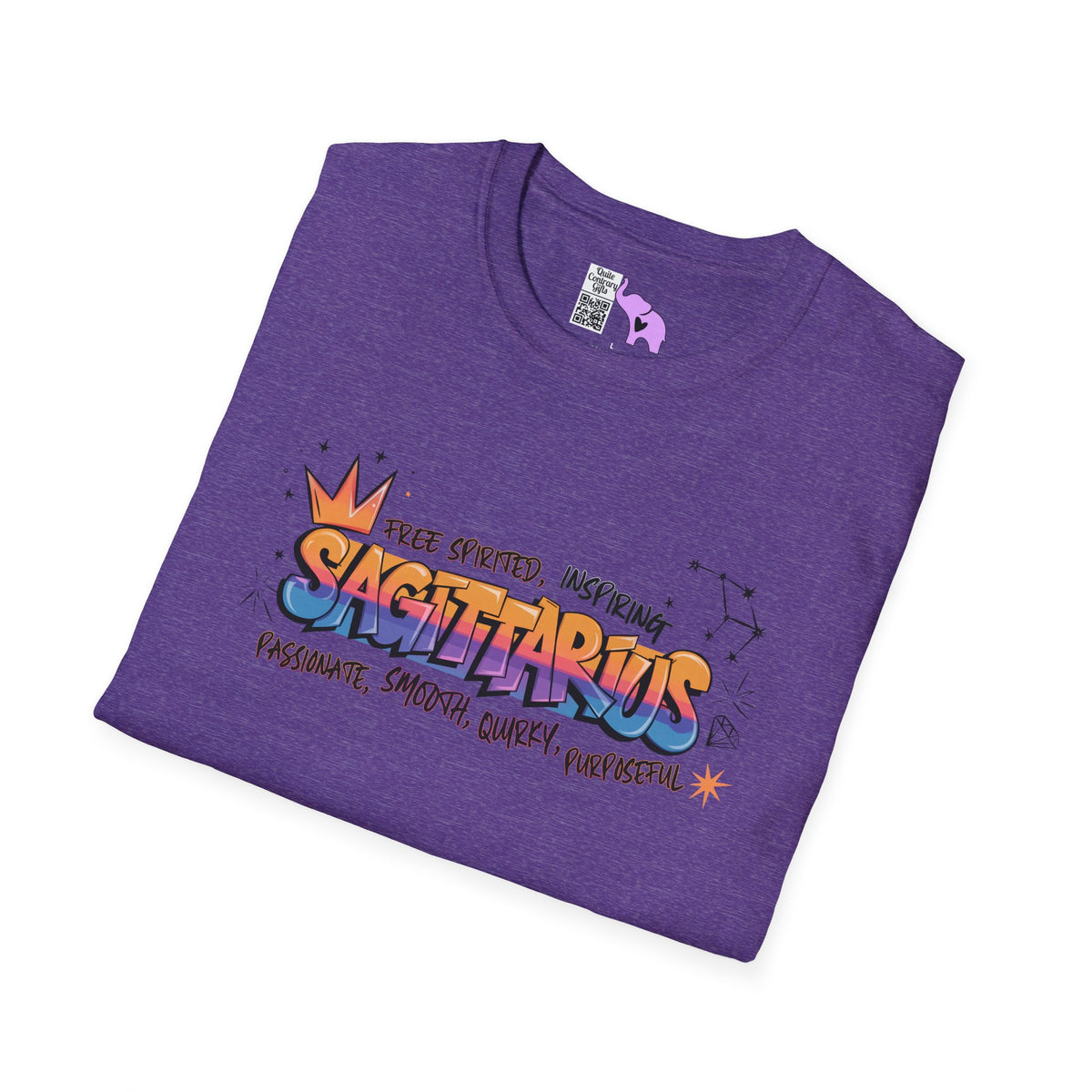 Sagittarius Street Art Adult T-shirt