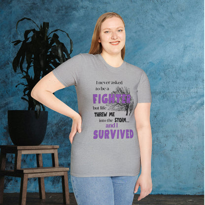 I Never Asked to be a Fighter Adult T-shirt