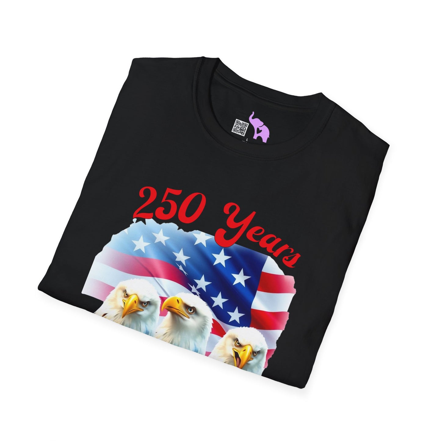 Three Eagles 250 Years 1776-2026 Adult T-shirt