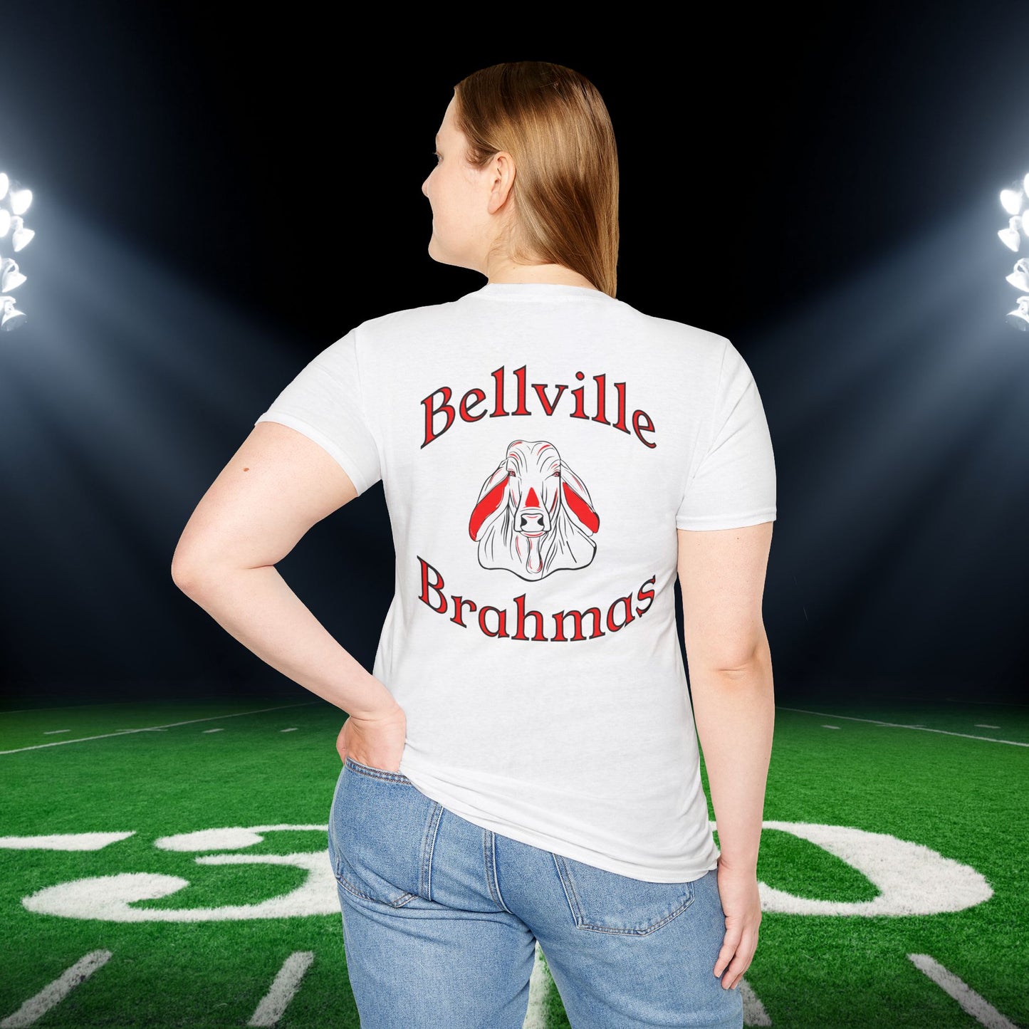 Bellville Brahmas Adult T-shirt