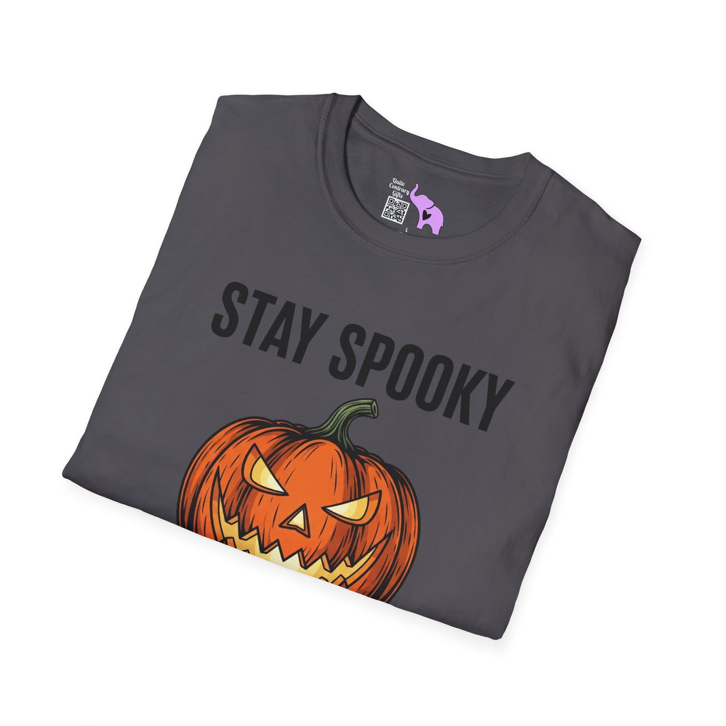 Stay Spooky (Pumpkin/Skull) Adult T-shirt