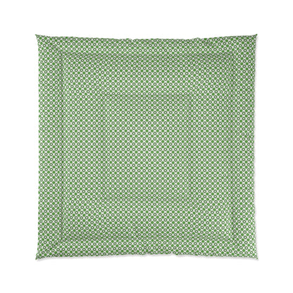 Emerald Star Garden Comforter