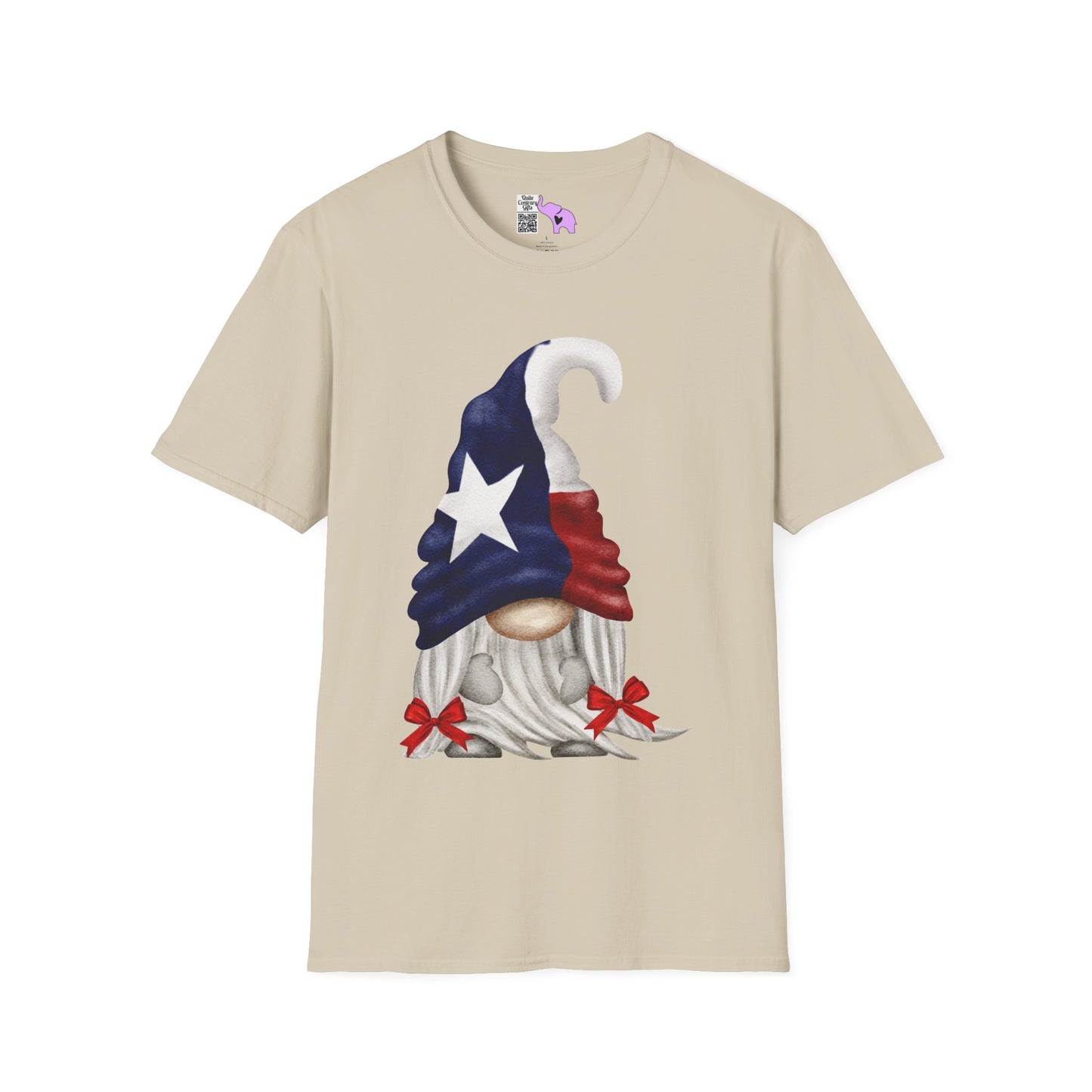 Texas Girl Gnome Adult T-shirt