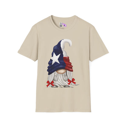 Texas Girl Gnome Adult T-shirt