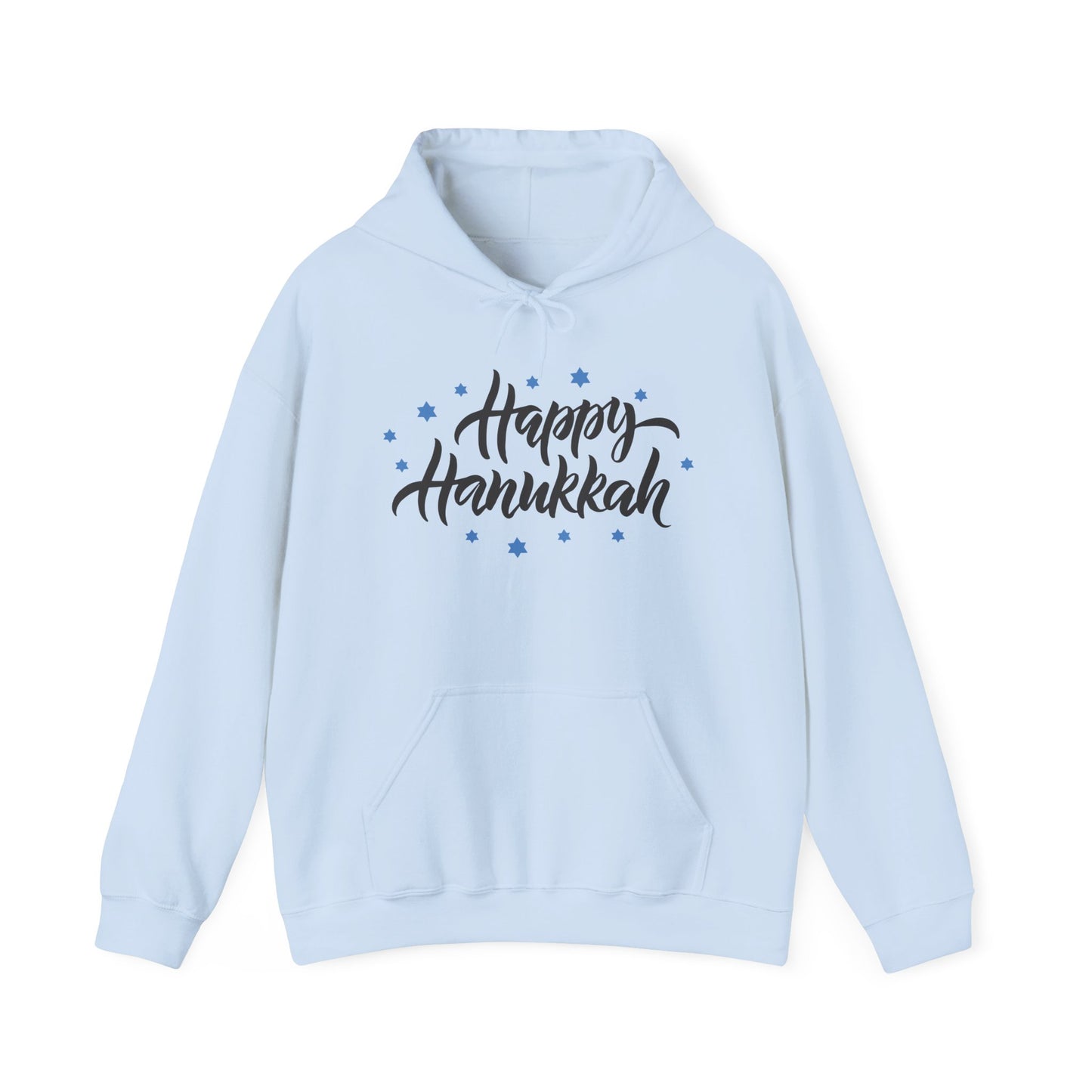 Happy Hanukkah 3 Adult Heavy Blend™ Hooded Sweatshirt