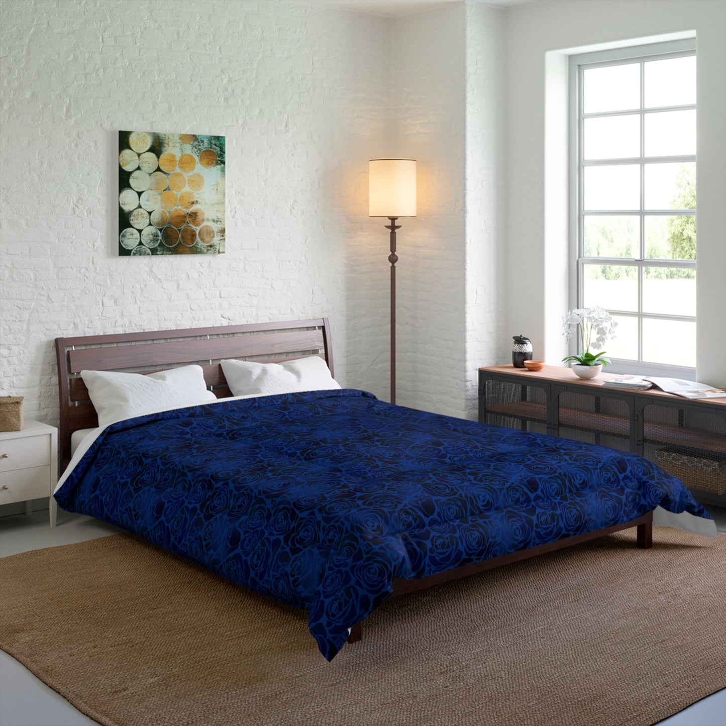 Nocturne Roses Comforter