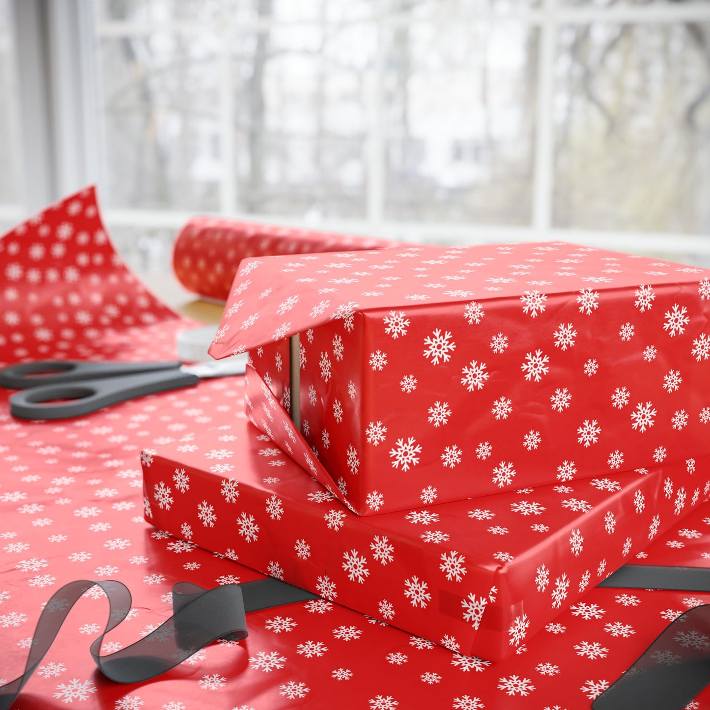 Holiday Flurries Wrapping Paper