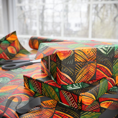 Collective Harmony Kwanzaa Wrapping Paper