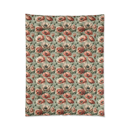 Blushing Poppy Comforter