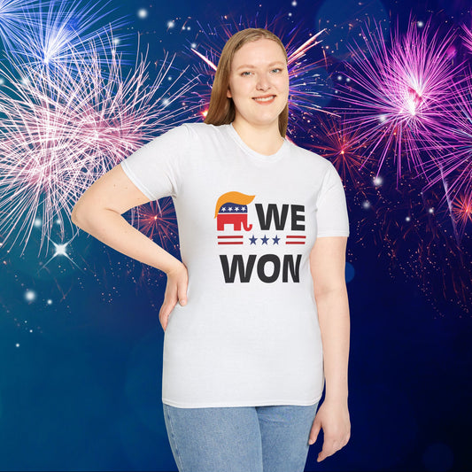 We Won Adult T-shirt