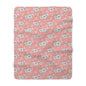 Jasmine Blush Garden Fleece Blanket