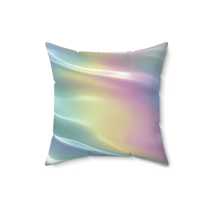 Pastel Mirage Throw Pillow