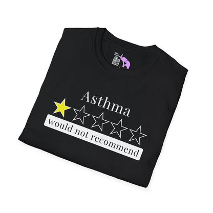 Asthma 1 Star Would Not Recommend Adult T-shirt