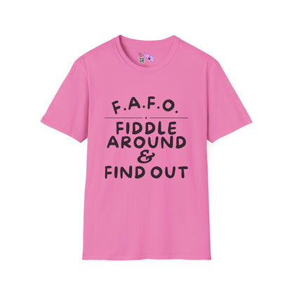 Fiddle Around & Find Out Adult T-shirt