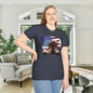 American Flag & Boots Adult T-shirt
