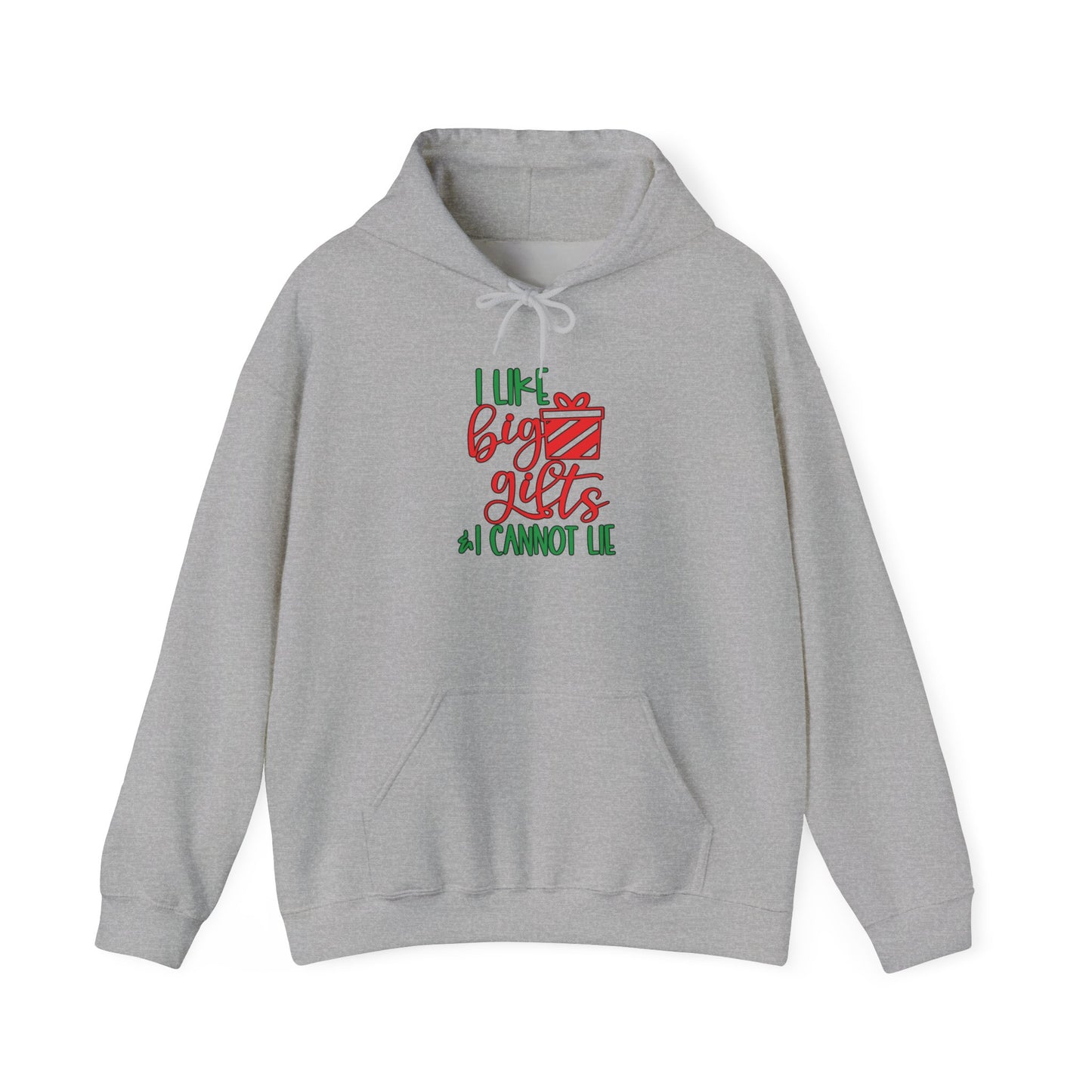 I Like Big Gifts & I Cannot Lie Adult Heavy Blend™ Hoodie