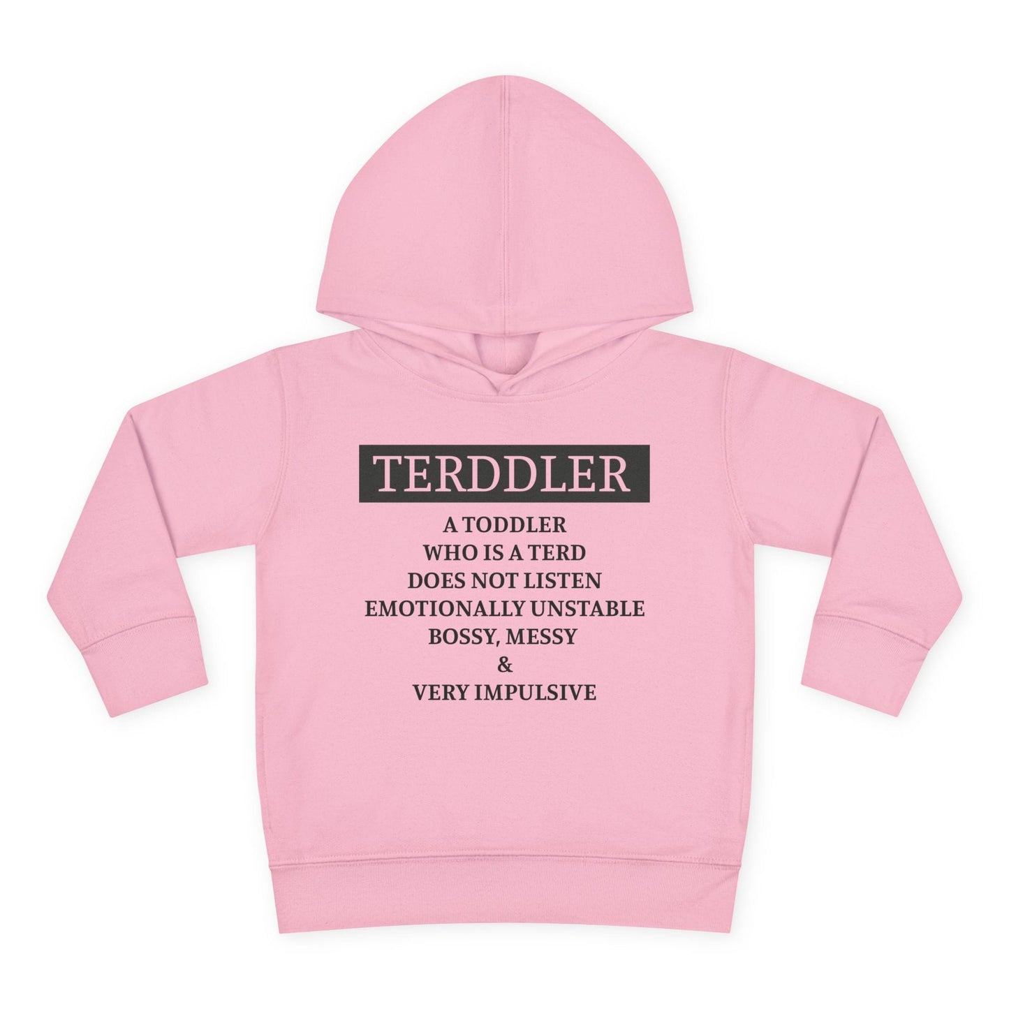 ""Terddler Definition Toddler Hoodie