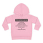 ""Terddler Definition Toddler Hoodie
