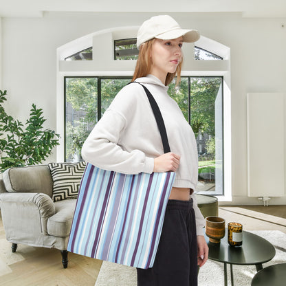 Lavender Breeze Canvas Tote Bag