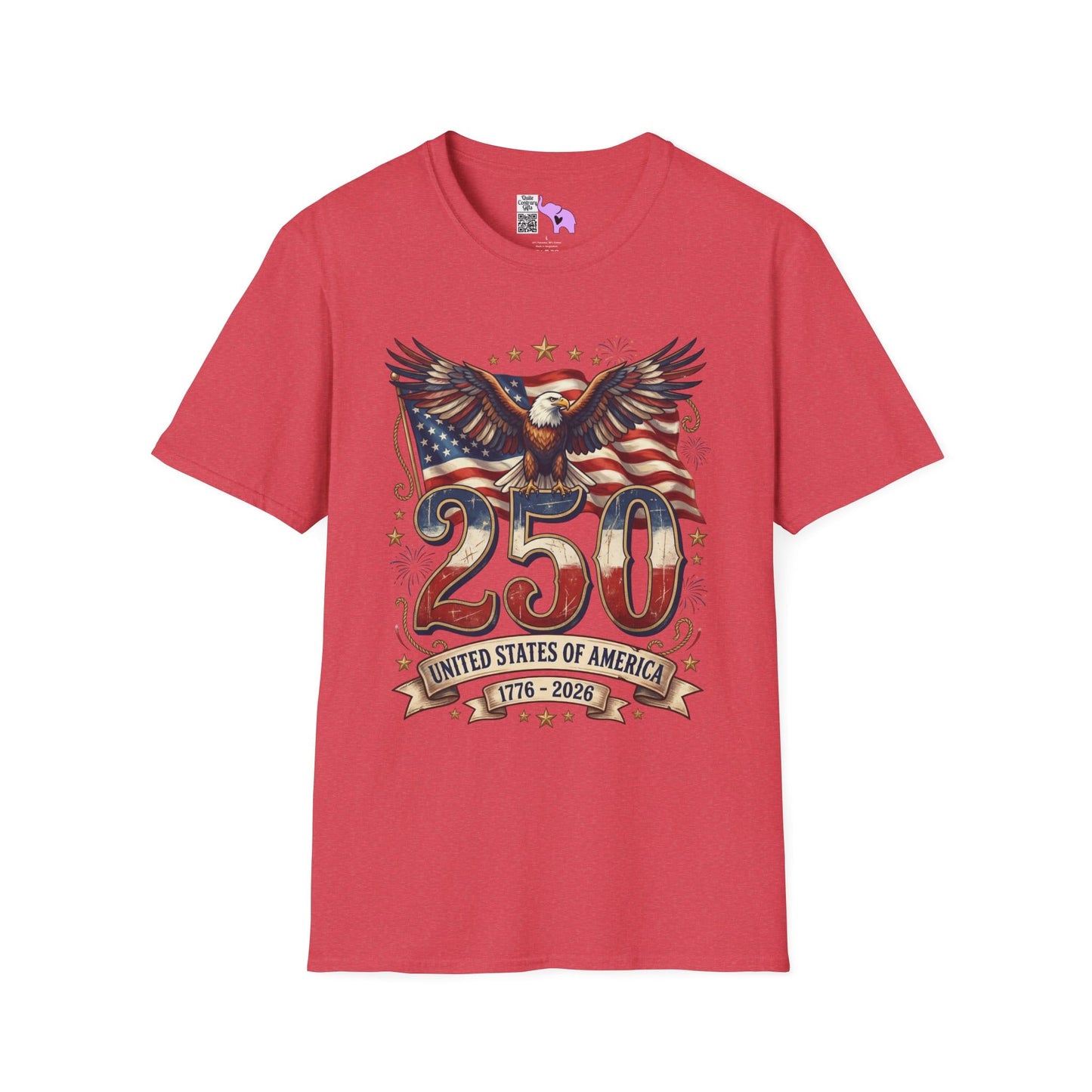 Bald Eagle 250 United States of America Adult T-shirt