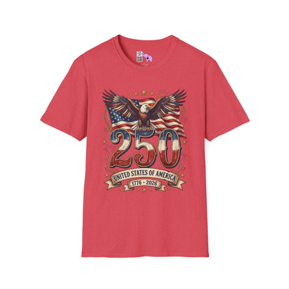 Bald Eagle 250 United States of America Adult T-shirt