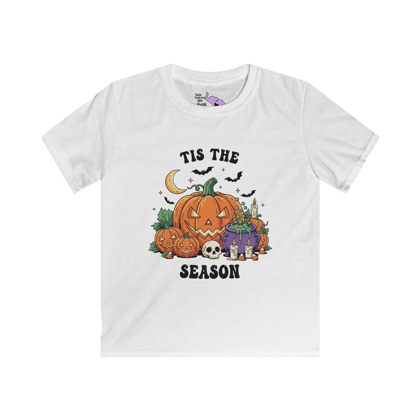 Tis the Season (Halloweenl) Youth Softstyle Tee