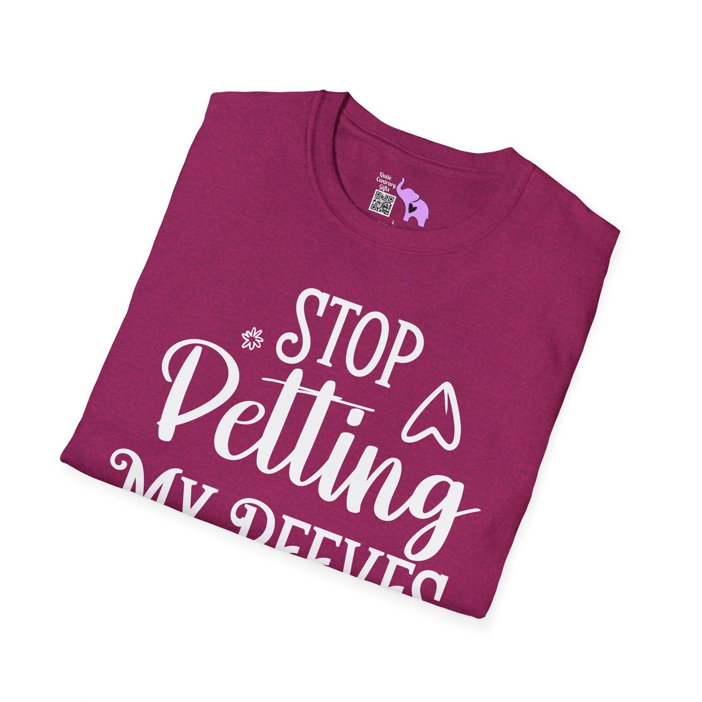 Stop Petting My Peeves Adult T-shirt