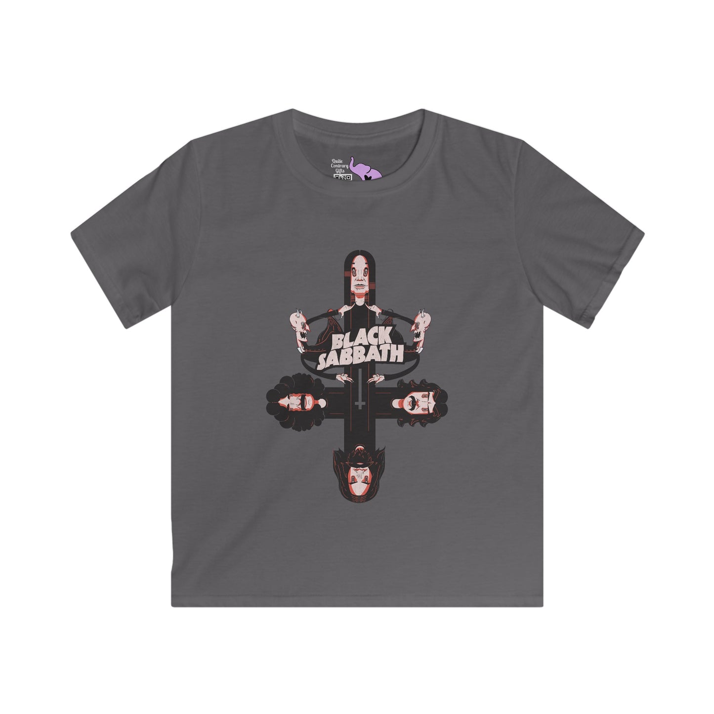 Black Sabbath (2) Kids Softstyle Tee