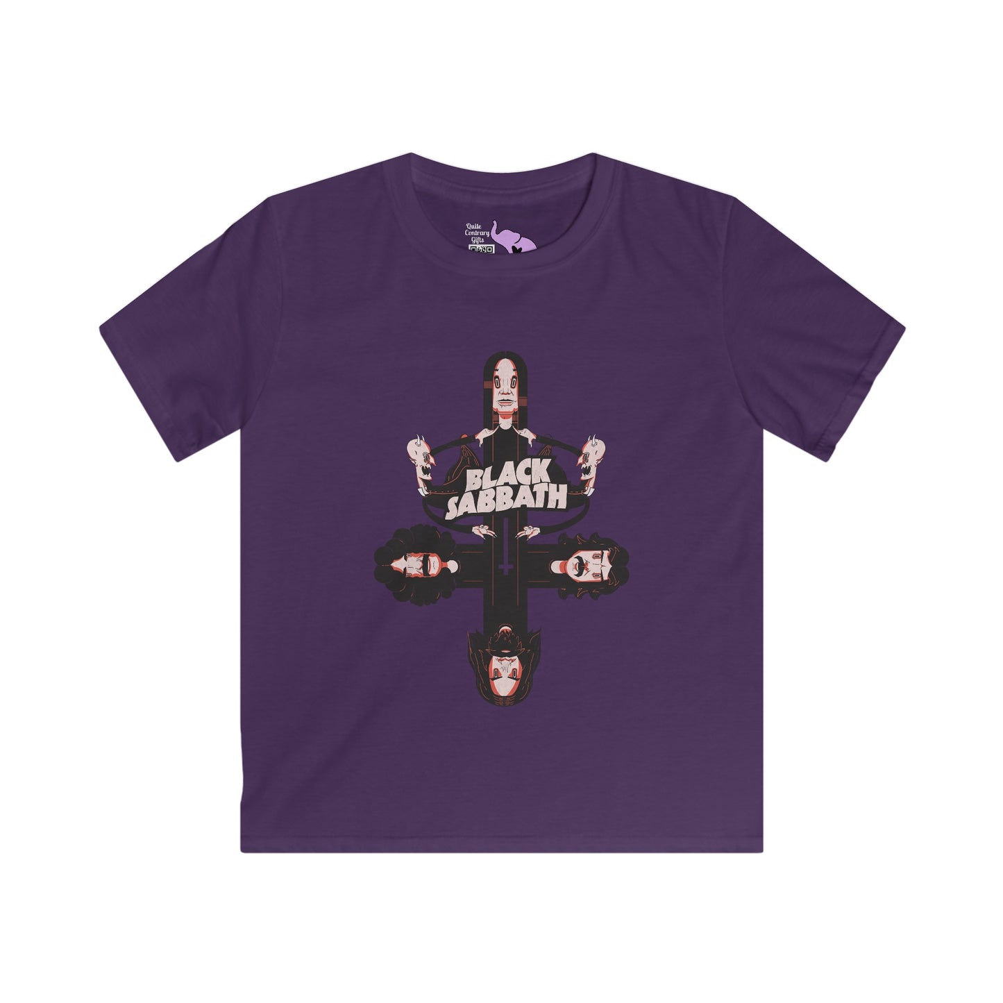 Black Sabbath (2) Kids Softstyle Tee