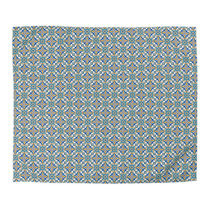 Talavera Sunburst Microfiber Duvet Cover