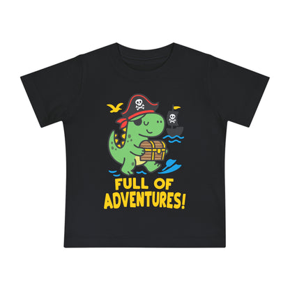 Full of Adventures (Dinosaur Pirate) Infant T-Shirt