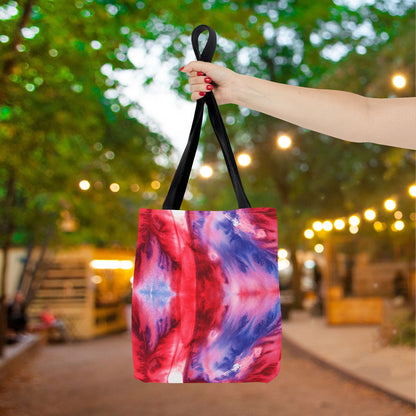 Freedom Swirl Canvas Tote Bag