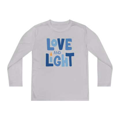 Hanukkah Love & Light 2 Youth Long Sleeve Tee