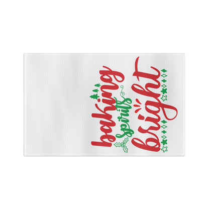 Baking Spirits Bright Microfiber Tea Towel