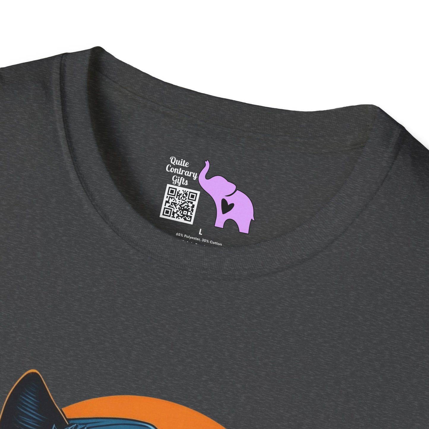 Too Cool Cat Adult T-shirt