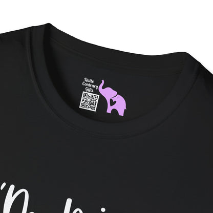 I'm Nicer Than My Face Looks Adult T-shirt