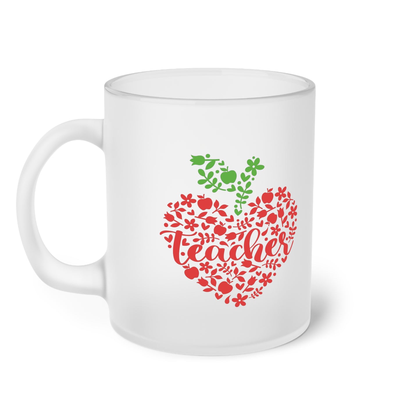 My Favorite Teacher Frosted Glass Mug