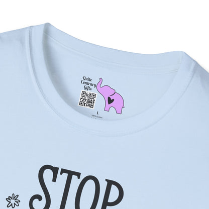 Stop Petting My Peeves Adult T-shirt