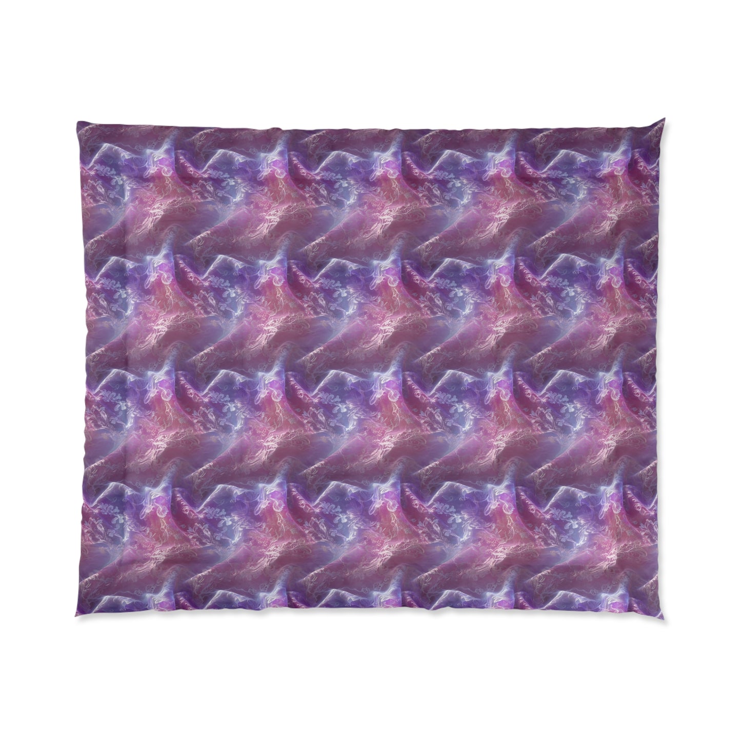 Blush Orchid Sheer & Lace Basic Bedding Set